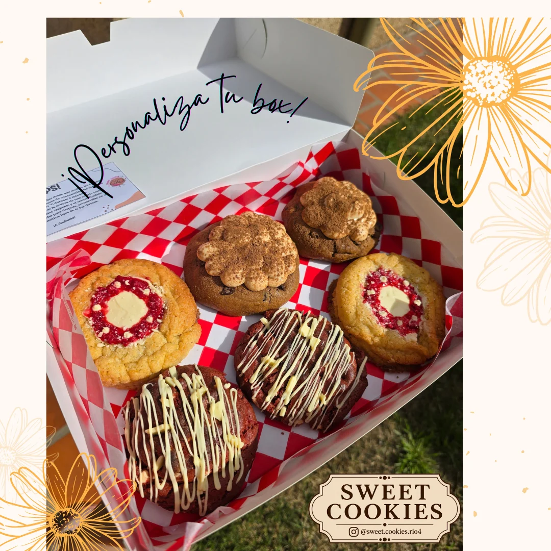Box de Sweet Cookies con cookies surtidas